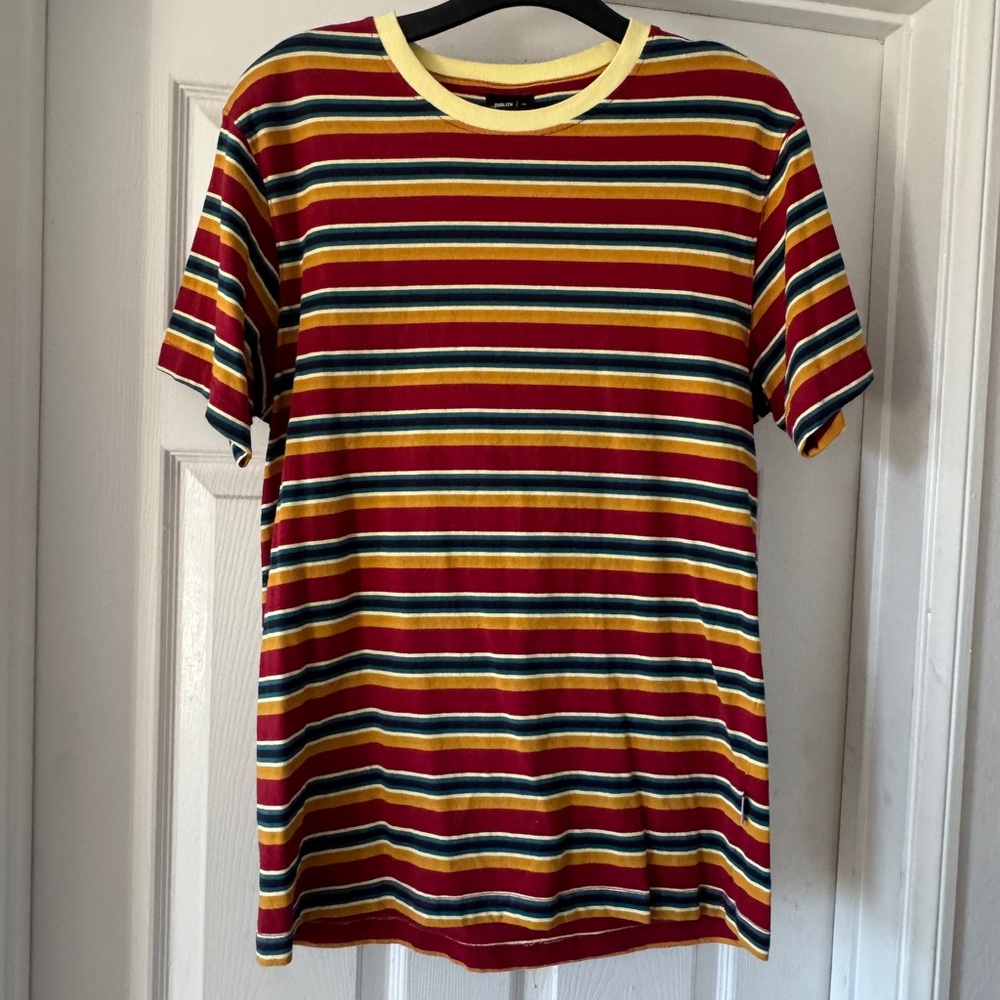 Publish Multicolor Striped Tee